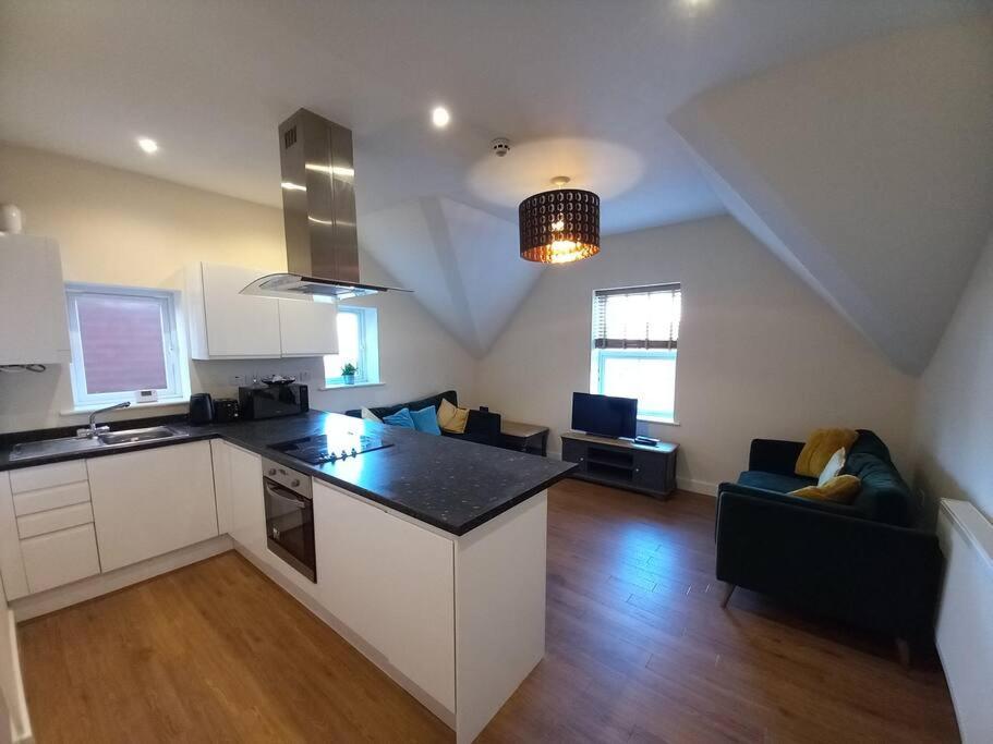 Appartement Roomy Penthouse 2 Double Bed - Spacious - Beeston - Free Secure Parking - Nottingham